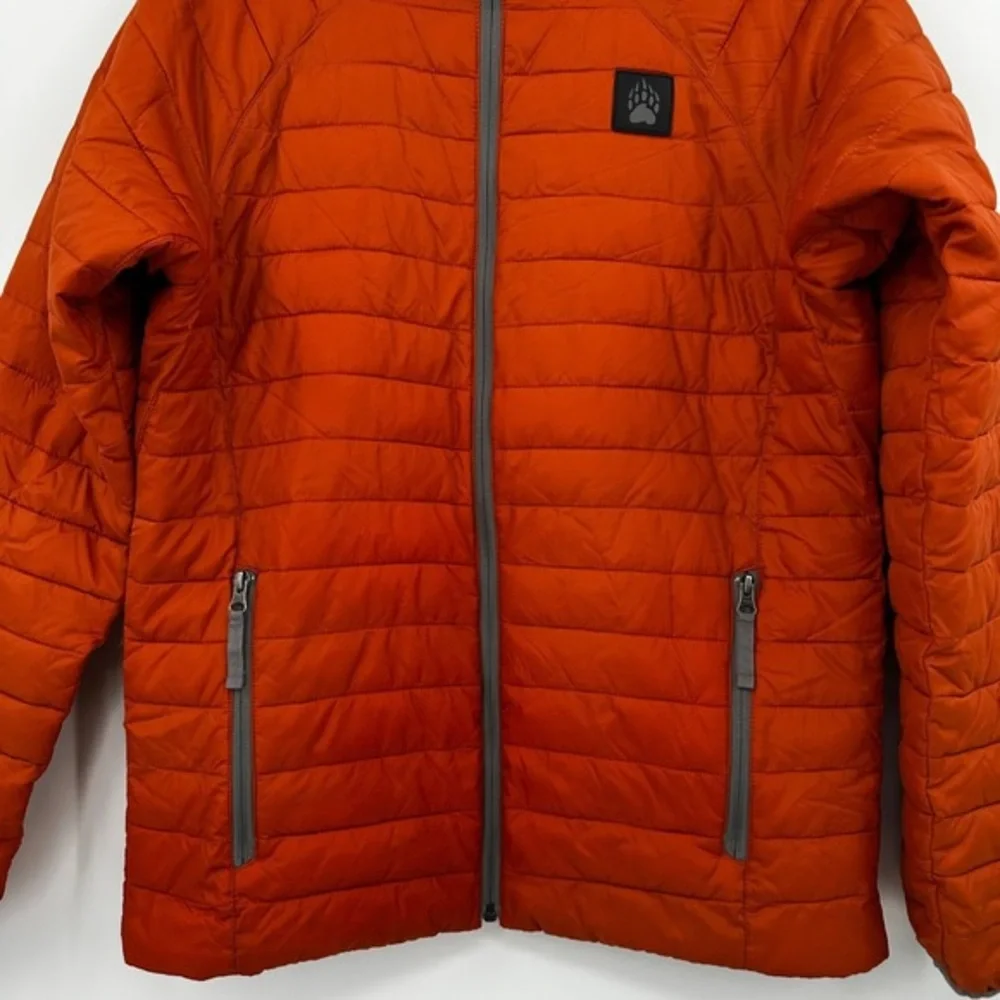 Men's Quilted Lightweight Jacket - Red